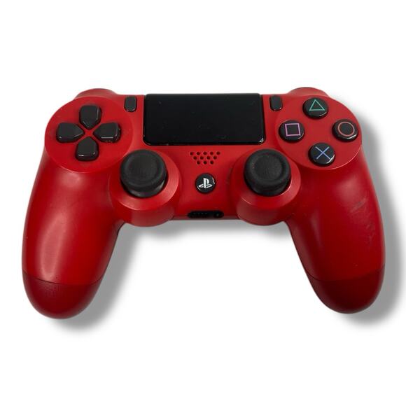 Sony PlayStation 4 PS4 DualShock 4 (CUH-ZCT2U) OEM Controller Magma Red "TESTED" - Picture 1 of 5
